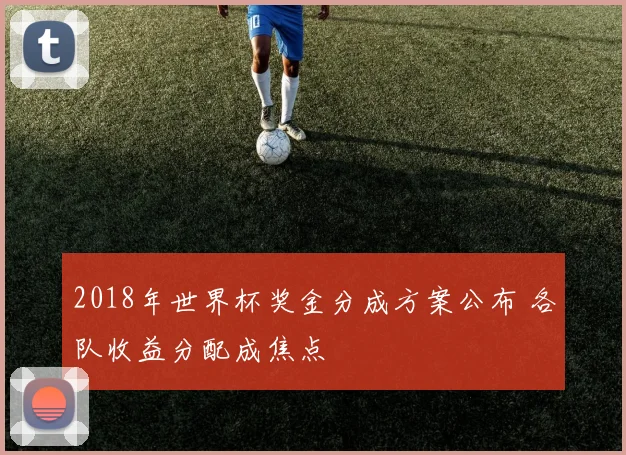 2018年世界杯奖金分成方案公布 各队收益分配成焦点